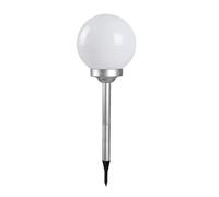 Boule lumineuse solaire pour jardin, lampe LED, borne solaire, éclairage solaire d'extérieur-Diamètre 25 x Hauteur 67 cm