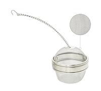Boule maille pour épices/thé/légumineuses en acier inoxydable Ø 9 cm avec chaîne