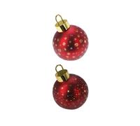 Boule Noël Lifetime Rouge - Ø 15 cm LED