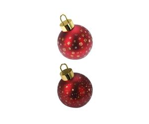 Boule Noël Lifetime Rouge - Ø 15 cm LED