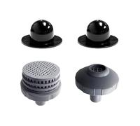 Boule oculaire de retour de piscine - 32 mm de remplacement compact directionnel | Entrée de piscine au sol | pour pompe à eau, natation, aspirateur, terrasse, nettoyage de jardin