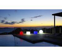 Boule ou cube lumineux sans fil LED multicolore Lumisky : Boule lumineuse / 40 cm / 1