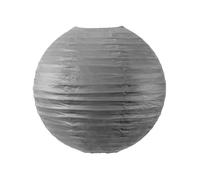 Boule Papier Gris 30cm - Lampion Papier en Papier de Riz - Lanterne Japonaise Gris pour Décoration de Mariage, Anniversaire, Fêtes