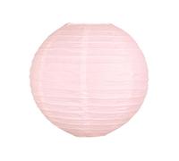 Boule Papier Rose Pâle 30cm - Lampion Papier en Papier de Riz - Lanterne Japonaise Rose Pâle pour Décoration de Mariage, Anniversa