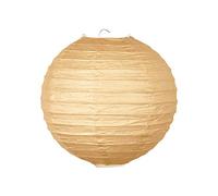 Boule Papier Sable 20cm - Lampion Papier en Papier de Riz - Lanterne Japonaise Sable pour Décoration de Mariage, Anniversaire, Fêtes