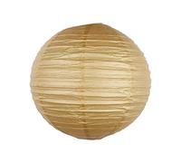 Boule Papier Sable 30cm - Lampion Papier en Papier de Riz - Lanterne Japonaise Sable pour Décoration de Mariage, Anniversaire, Fêtes