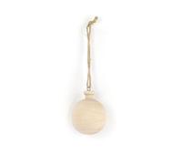 Boule Ronde En Bois À Suspendre Noël 6 Cm