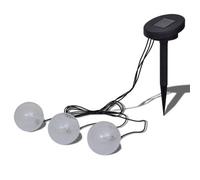 Boule solaire LED flottant 3 pièces