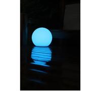 Boule solaire Luna Medium - Boule décorative extérieure avec éclairage solaire et couleurs changeantes - Décoration de jardin