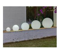 Boule sphère lumineuse flottante 20 MOOVERE outdoor extérieur solaire+batterie rechargeable led/rgb
