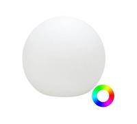NewGarden BULY 60 LED Lampe solaire de terrasse Sphère lumineuse 60cm + batterie Intérieur & Extérieur IP65