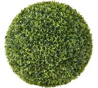 Boule topiaire artificielle, boules végétales en faux buis de 584 mm, arbre en fausse soie d'aspect réaliste, montage facile pour la décoration du porche avant, du patio extérieur, du jardin, du balco