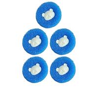Boules Anti-Peluche pour Sèche-Linge | 5 Pièces Réutilisables | Boules réutilisables anti-peluches - pour sèche-linge, lave-linge, vêtements, tissus, débris, maison, appartement