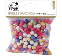 Boules Dancing - PTIT CLOWN - Sachet de 500 - Multicolores - Pour Sarbacanes - Amusement garanti