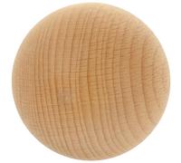 Boules de Bois Non Finies à Peindre pour Loisirs Créatifs Ambiance Noël | Surface Lisse sans Bavure, Petit Format Léger, Usage Facile Stickers et Marqueurs, Décor de Bureau de Pâques