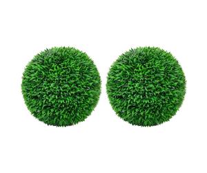 Boules de buis artificielles vidaXL 2 pcs 55 cm