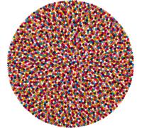 Boules de feutre Tapis rond 160 cm myfelt Lotte - 4056091950034
