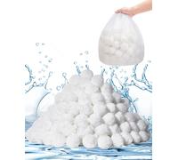 Boules de filtre à sable VEVOR 1,56kg, boules de filtre remplaçant le sable de piscine, réutilisable, en polyester, convient pour les piscines, piscines hors sol, aquariums