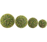 Boules de fleurs artificielles, fabriquées en matériau PE durable, faciles à suspendre, couleur rose, diamètre 57 cm