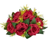 Boules de fleurs pour centres de table de mariage Composition de boules de fleurs artificielles 10 pièces