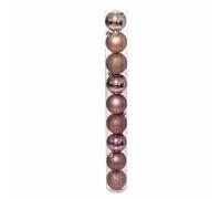 Boules de Noël Colorama - Rose