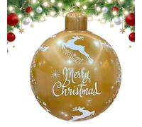 Boules De Noël Gonflables Réutilisables Saisonniers Père Noël Et Renne