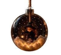 Boules Décoratives d'halloween - Pendentif Léger Incassable 11x8x8cm | Décorations D'arbre D'ornements D'Halloween | Décor D'Halloween Transparent Accrocheur | Ornements D’arbre D’Halloween Pour C