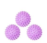 Boules pour sèche-linge, Boule à lessive réutilisable en PVC, boules de séchage for enlever les taches, multicolores, 1/3/6 pièces(3pc-purple)
