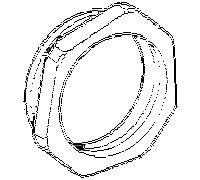 Boulon à anneau Hansa M34 x 1 Sw 36 59912988 M34 x 1, AF 36