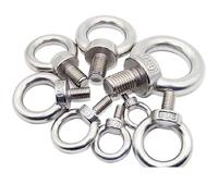 Boulon à œil, 304 Stainless Steel Eye Bolts | M3-M24, 9-80mm: Lifting, Rope Fixing, Shade Sails, Fence, Decor(M5x15mm)
