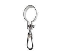 Boulon à œil de crochet hamac en alliage d'acier inoxydable | Argent for balançoire hamac, rideaux et guirlandes lumineuses(120mm)