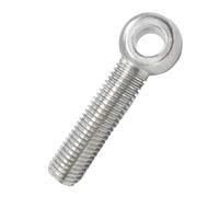 Boulon à œil Fisheye en acier inoxydable GB798 304, goujon d'ancrage articulé M5-M12 avec trou coulissant, attache à maillons annulaires(25mm,M10 (2Pcs))
