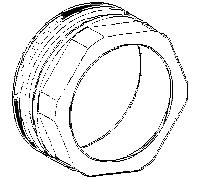 Boulon à œil Hansa M50 x 1 sw 45 59913230 M50x1, SW45