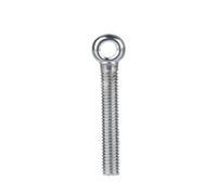 Boulon à Oeil Boulon à œil en acier inoxydable GB798 304, 1 pièce, boulon d'ancrage articulé(130mm Half a tooth,M8X40)