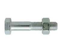 Boulon à tête hexagonale acier zingué blanc - classe 8.8 DIN 931/934 14X100 BTE25 ULTIMA AFB98814100