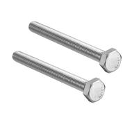 Boulon à tête hexagonale SOURCING MAP Filetage M10 100mm Inox 304 Vis fixation vis 2pcs