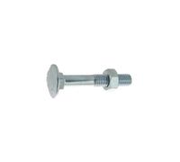Boulon bois TRCC 8x150 mm DIN 603/555 80408150 acier zingué 4.8