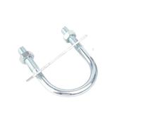 Boulon Boulons en U galvanisés avec des plats et des écrous/collier de serrage en forme de U M10 M12 avec le tuyau de boucle(M12x170x250(1set))