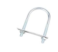Boulon Boulons en U galvanisés avec des plats et des écrous/collier de serrage en forme de U M10 M12 avec le tuyau de boucle(M10x200x250(1set))