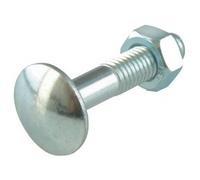Boulon de carrosserie, tête bombée, M5x30/18 mm