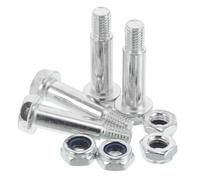 Boulon de Roue Hexagonal Lot, Compresseur D’air | Alliage Haute Résistance, Écrous Standard Inclus, Montage Rapide, Réduit Vibrations et Bruit, pour Roulettes