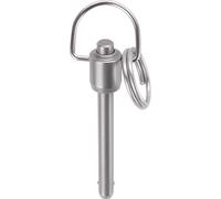 Boulon de verrouillage à bille avec anneau, facile à utiliser, conforme à la norme NASM / MS17987 | Diamètre nominal = 1/4" / Longueur de serrage = 4" | 4213.B40