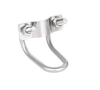 Boulon Double boulon en forme de U, collier de serrage croisé en forme de cerceau M6 en acier inoxydable 304(M6x25x25mm(2set))