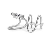 Boulon en acier inoxydable, Connecteur à vis en acier inoxydable 304, Double boulon U for collier de serrage, plusieurs tailles(M8x60x25mm)