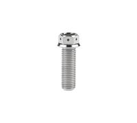Boulon En Titane M10X20~90Mm, Pas De 1,25/1,5Mm, Vis À Tête Creuse À Bride, Titane, Pitch M10 1,5,60mm