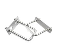 Boulon En U Jeu de pinces à boulons en U carrés acier inoxydable M10 M12 304, vis forme Angle droit Pour Tuyauterie(M8x110x150 2Sets)