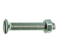 Boulon fraisé VYNEX Inox A4 M4x20 mm fendu - Lot de 21 Gris