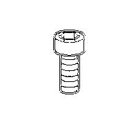Boulon hexagonal Hansa M5 x 10 SW4 59912210 59912210