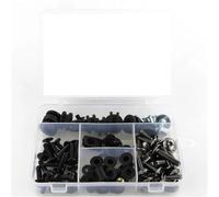 Boulon Kit Complet Boulons Carénage Moto, Clips, Vis De Capot, Écrous en Acier pour Z1000 2010 - 2013(Titanium)