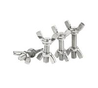 Boulon papillon écrou acier inox serrage main | M3-M12 tailles assorties kit fixation(316 Stainless Steel,30MM_M6(2SETS))